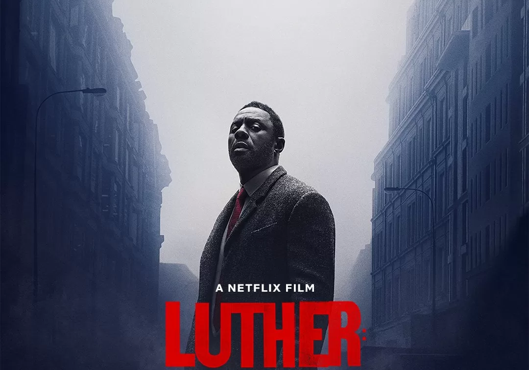 Idris Elba in the poster for Luther: The Fallen Sun