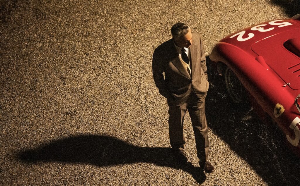 Adam Driver as Enzo Ferrari (Source: NEON, Photo Credit - Lorenzo Sisti)