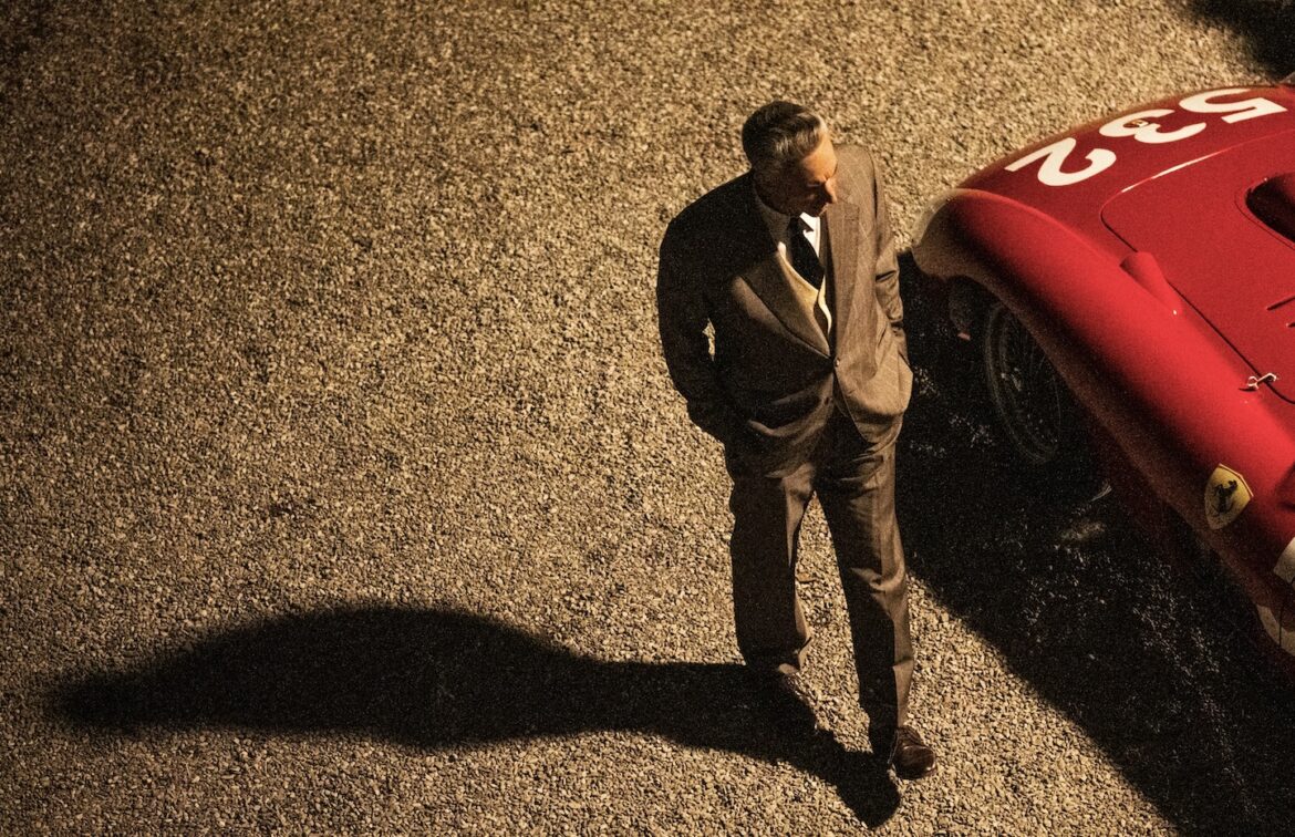 Adam Driver as Enzo Ferrari (Source: NEON, Photo Credit - Lorenzo Sisti)