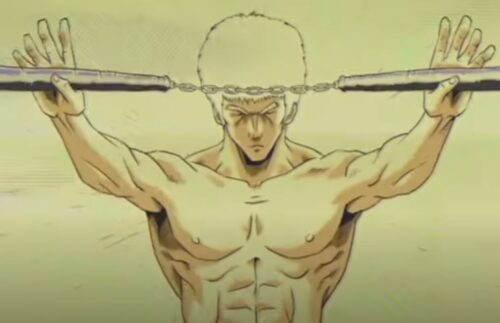 House of Anime trailer screenshot featuring animated Bruce Lee