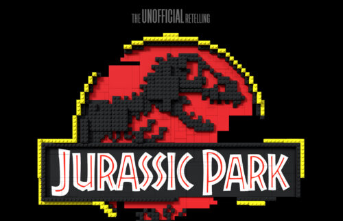 LEGO Jurassic Park Poster (Source: Peacock)