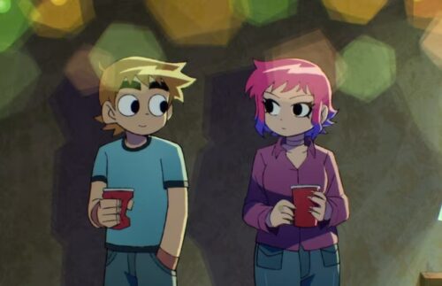 Scott Pilgrim anime promo photo by Netflix