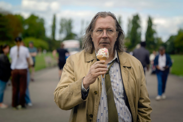 Academy Award winner Gary Oldman returns for the third season of “Slow Horses,” coming to Apple TV+ on Friday, December 1, 2023.