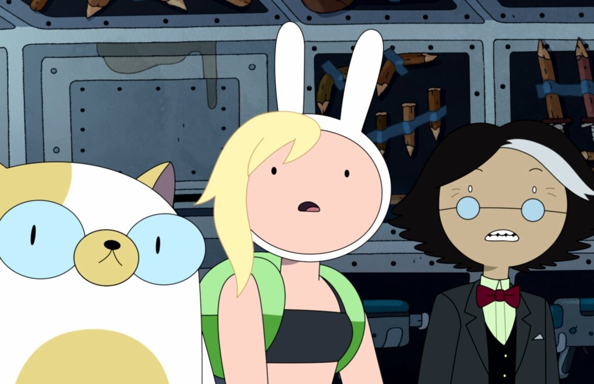 Cake, Fionna, and Simon Petrikov in ADVENTURE TIME: FIONNA AND CAKE Season 1