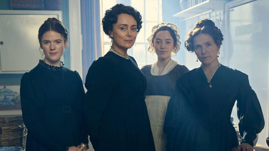 Miss Austen (Keeley Hawes) (Source: Masterpiece)