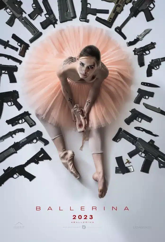 Ballerina poster for John Wick spin-off featuring Ana de Armas