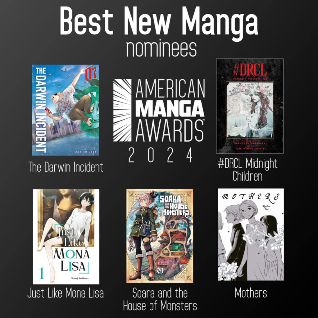 Best New Manga Nominees for American Manga Awards