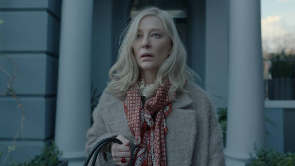 Cate Blanchett as Catherine Ravenscroft (2024, ‘Present Day’) in “Disclaimer,” premiering October 11, 2024 on Apple TV+.