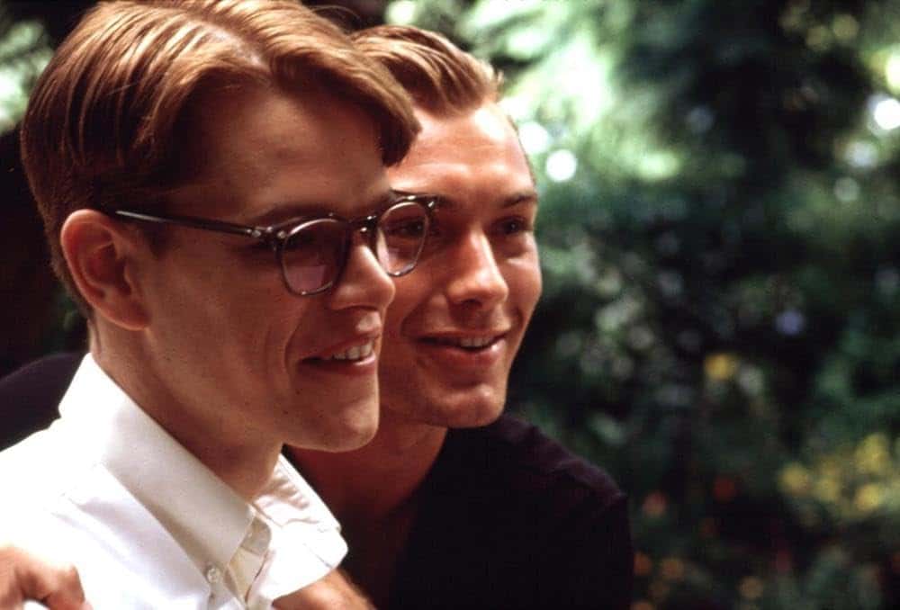 Matt Damon and Jude Law in The Talented Mr. Ripley (1999)