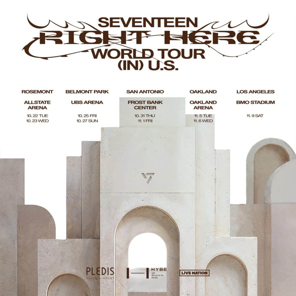 SEVENTEEN 'RIGHT HERE' World Tour 2024