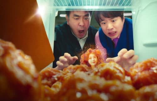 Ryu Seung-ryong and Ahn Jae-hong in Netflix's 'Chicken Nugget'