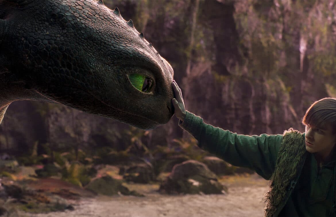 Mason Thames and Hiccup in teaser image for the live-action 'How to Train Your Dragon' remake is set to be released in theaters on June 13, 2025 by Universal Pictures.