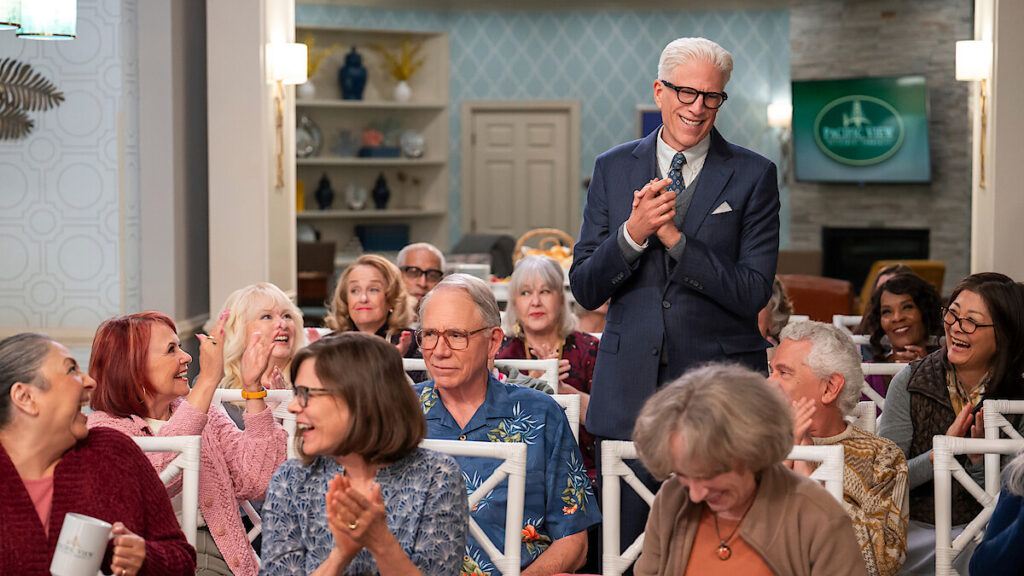 Ted Danson in 'A Man on the Inside' (Credit: Colleen E. Hayes/Netflix)