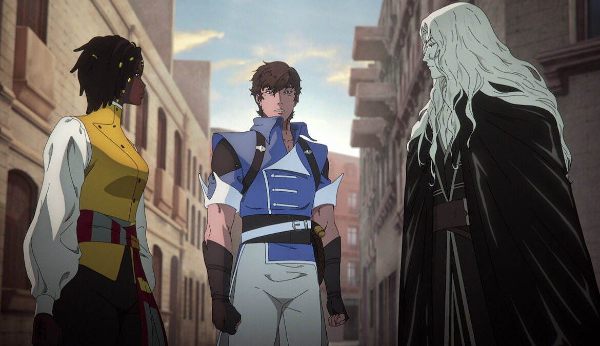 Richter, Annette, and Alucard in Castlevania: Nocturne Season 2 coming to Netflix on January 16, 2025