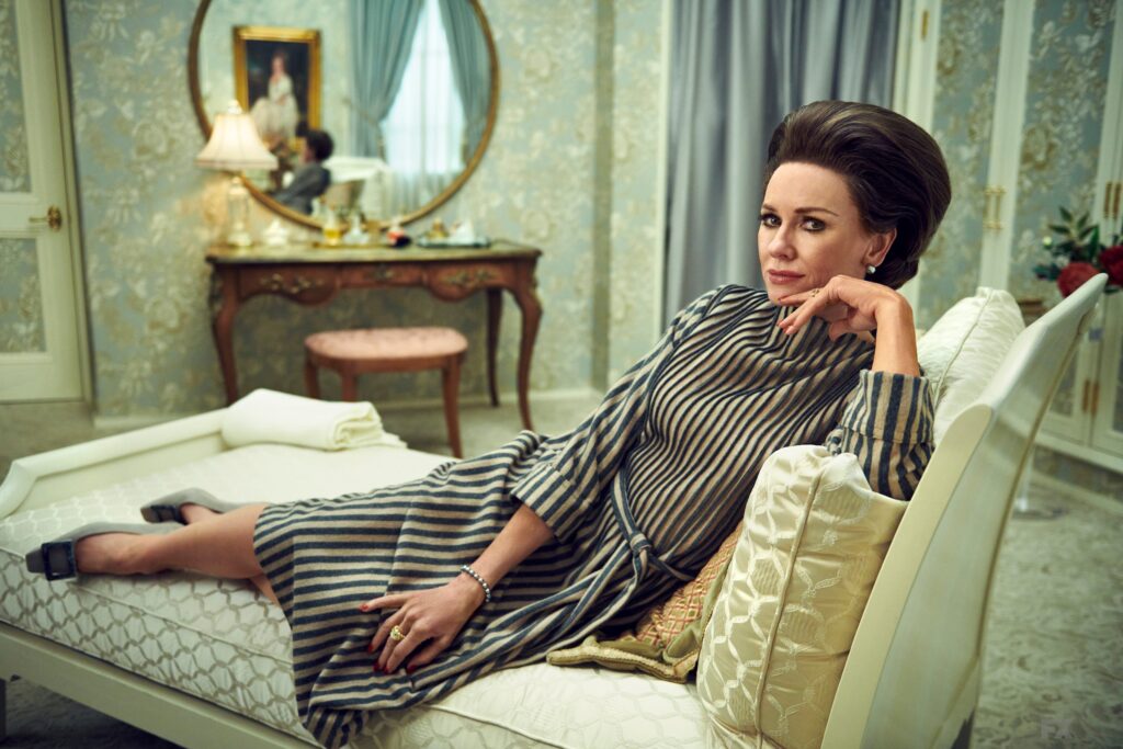 Naomi Watts as Babe Paley in FEUD: Capote Vs The Swans (Source: FX)