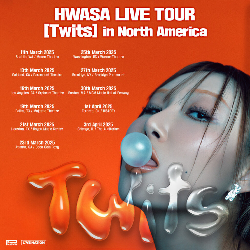 HWASA 'TWITS' North American Tour Dates