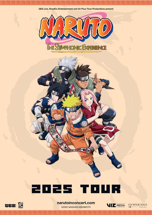 Naruto in Concert Promo Art