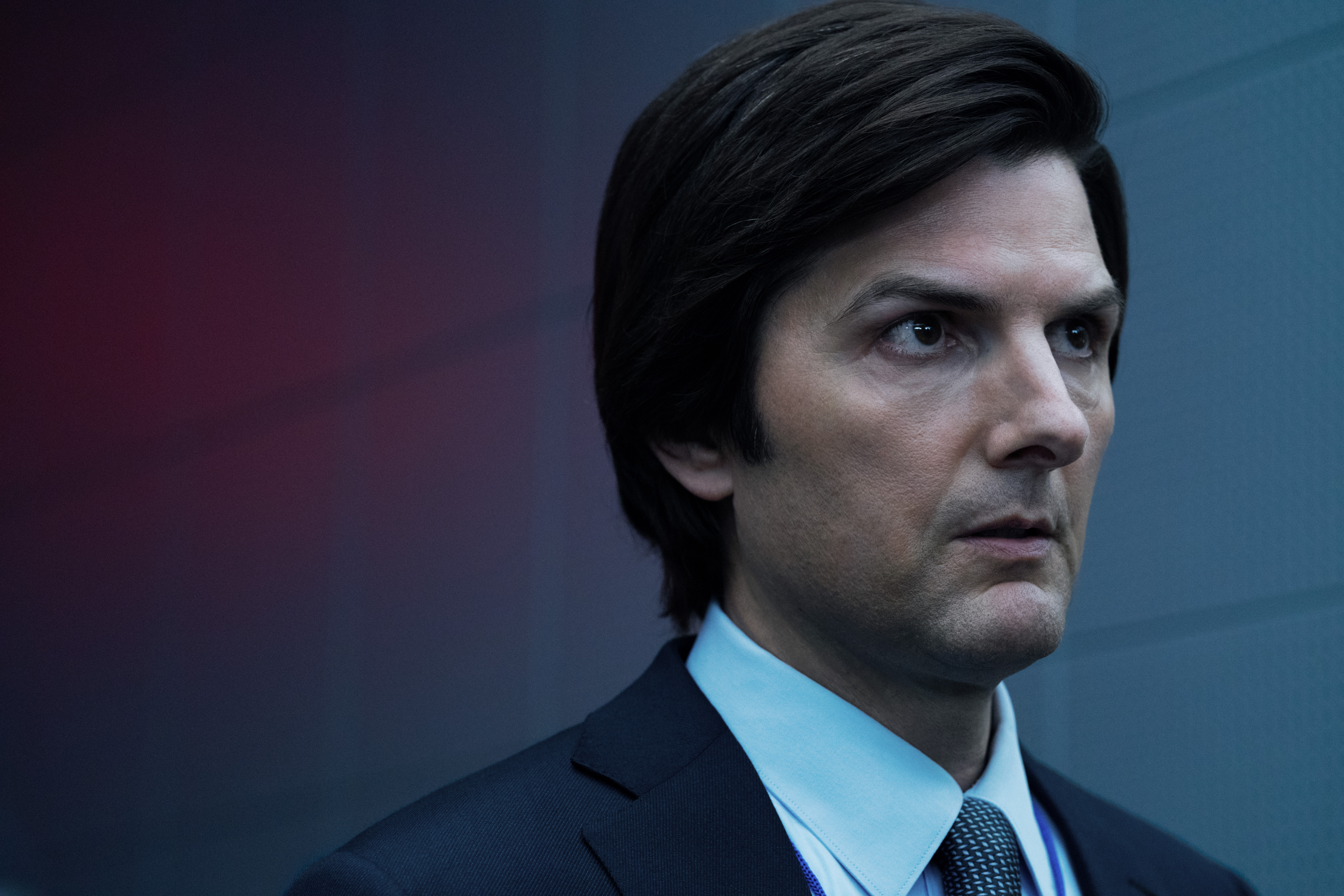 Adam Scott in "Severance," premiering January 17, 2025 on Apple TV+