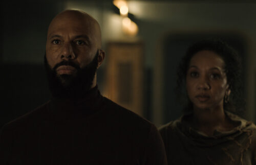 Common and Alexandria Riley in "Silo," now streaming on Apple TV+.