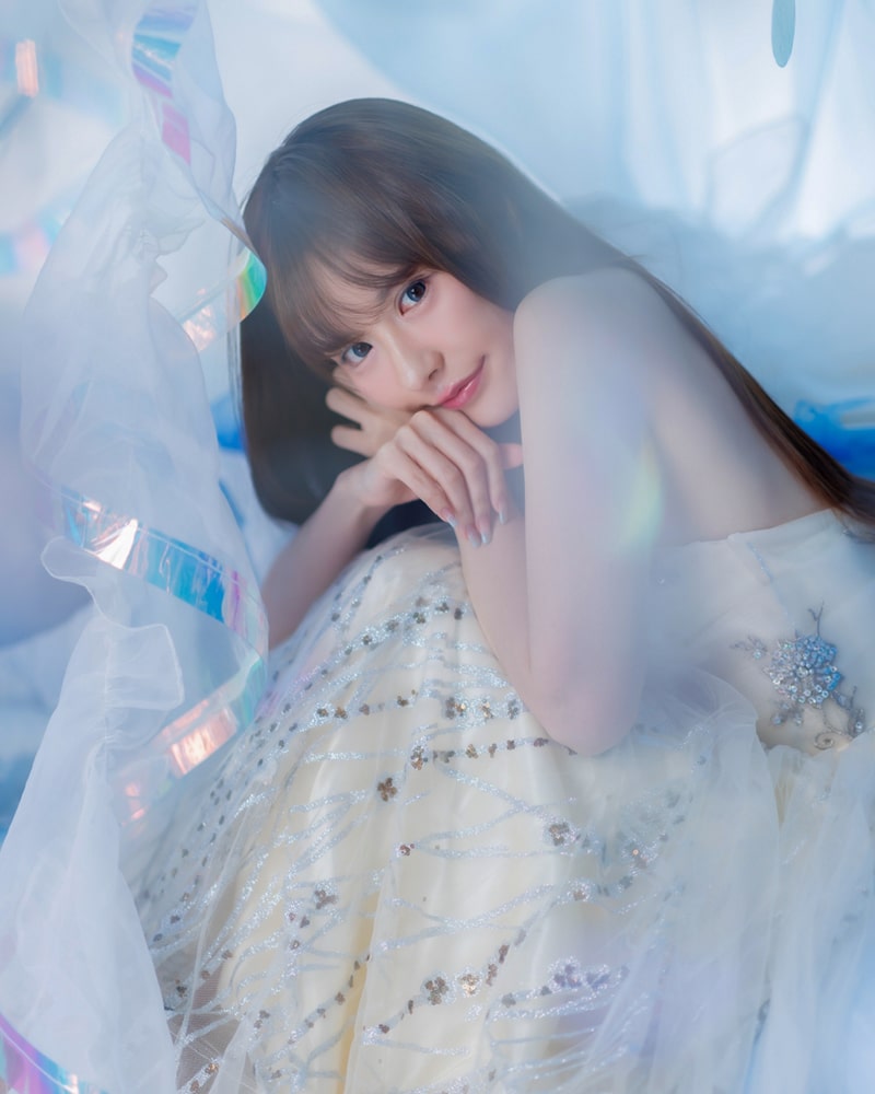 Uki Satake, member of J-Pop idol group 9nine and Japanese voice actress