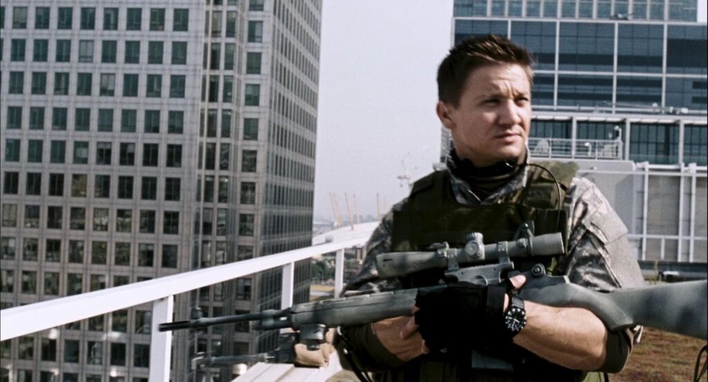 Jeremy Renner in 28 Weeks Later