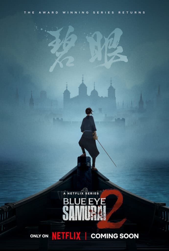 Teaser for Season 2 of Blue Eye Samurai (Source: Netflix)