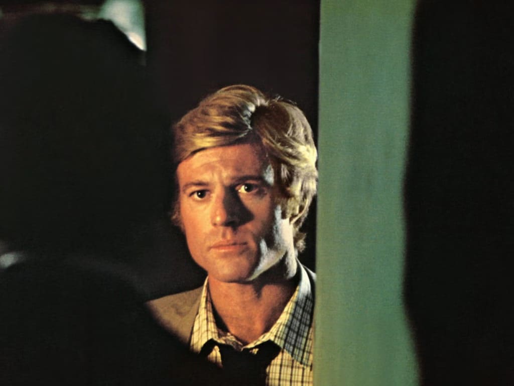 Robert Redford in "All the President's Men"