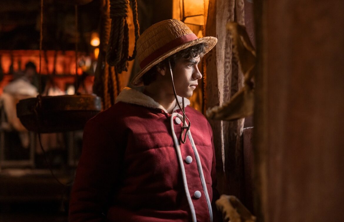 Iñaki Godoy as Monkey D. Luffy in Netflix's One Piece (Photography by Casey Crafford / Netflix)