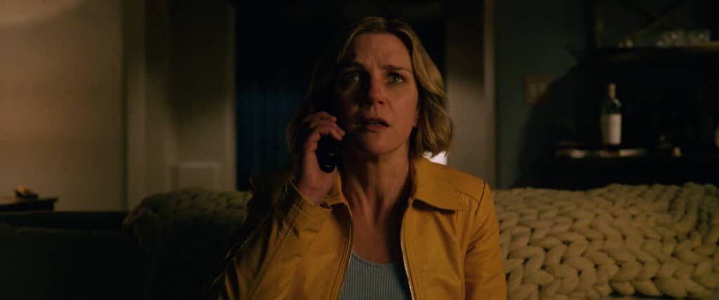Rhea Seehorn in "Pluribus," premiering November 7, 2025 on Apple TV+.