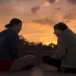 Millie Bobby Brown as Eleven and Finn Wolfhard as Mike Wheeler in Stranger Things Season 5