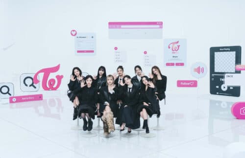 TWICE members in TWICE: ONE IN A MILL10N Documentary