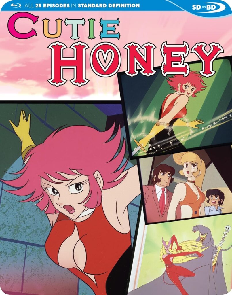 Cutie Honey Original TV Series Blu-Ray Cover