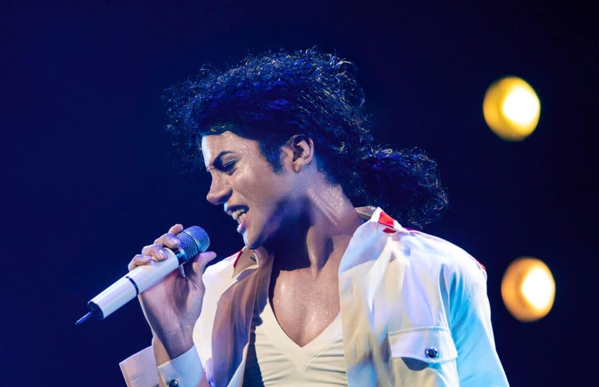 Jaafar Jackson as Michael Jackson in MICHAEL. Photo Credit: Kevin Mazur