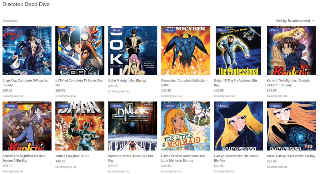 MediaOCD's Discotek Deep Dive program