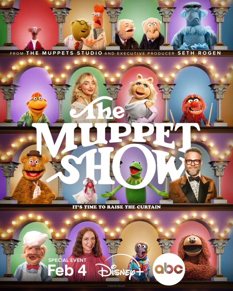 The Muppet Show special event on Disney+ premiering on Feb 4th