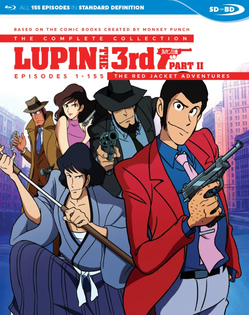 Lupin the 3rd Part II: The Red Jacket Adventures – SD Blu-ray